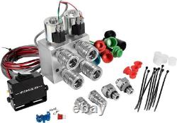 Hydraulic Multiplier, SCV Splitter / Diverter Valve with Couplers and Switch Box