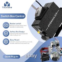Hydraulic Multiplier, SCV Splitter / Diverter Valve with Couplers and Switch Box