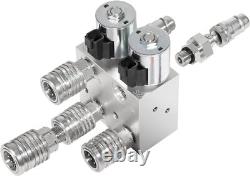 Hydraulic Multiplier, SCV Splitter / Diverter Valve with Couplers and Switch Box