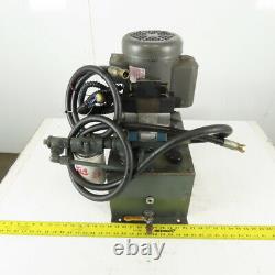 Hydraulic Power Unit 5 Gal. 1.5Hp 115/230V Single Phase WithBosch Control Valve
