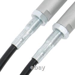 Hydraulic Remote Control Valve 2 Spool 21GPM Easy Installation Kit