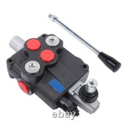 Hydraulic Valve 1 Spool Hydraulic Directional Control Valve Double Acting Valve