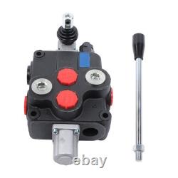 Hydraulic Valve 1 Spool Hydraulic Directional Control Valve Double Acting Valve