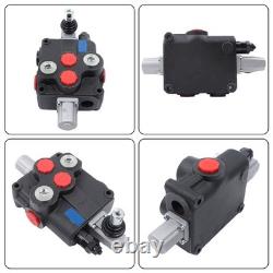Hydraulic Valve 1 Spool Hydraulic Directional Control Valve Double Acting Valve