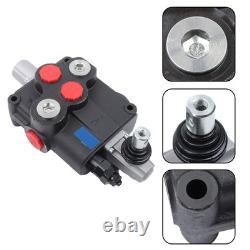 Hydraulic Valve 1 Spool Hydraulic Directional Control Valve Double Acting Valve