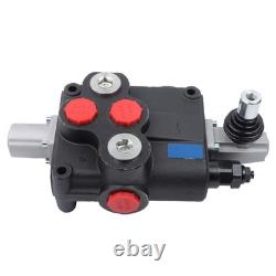 Hydraulic Valve 1 Spool Hydraulic Directional Control Valve Double Acting Valve