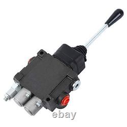 Hydraulic Valve 2 Spool Hydraulic Joystick Control Valve 11gpm Double Acting