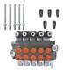 Hydraulic Valve 5 Spool 11GPM 3625PSI SAE Ports Double Acting Control Valve
