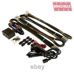 Hydraulic Winch Installation Kit Valve Hoses Control Gear