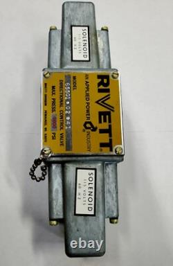 Hydraulic directional control solenoid valve P/N 65501-02-41