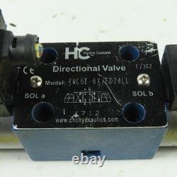Hydro Custom 4WE6E-6X/ED24LL Hydraulic Directional Control Valve 24VDC Coil