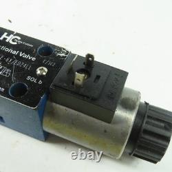 Hydro Custom 4WE6E-6X/ED24LL Hydraulic Directional Control Valve 24VDC Coil