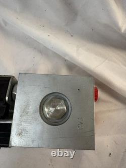 JRB C33274-24 Excavator Coupler Hydraulic Solenoid Control Valve 24V NOS