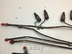 John Deere 400 Hydraulic Control Valve And Levers And Oil Lines