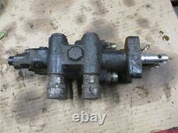 John Deere 425 445 455 Hydraulic Control Valve & Quick Connects Am115171 $882