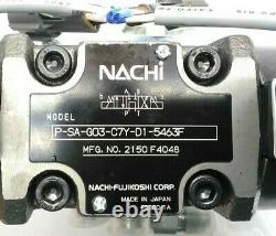 Kubota P-SA-G03-C7Y-D1-5463F Hydraulic Control Valve Nachi M7991 3rd Function