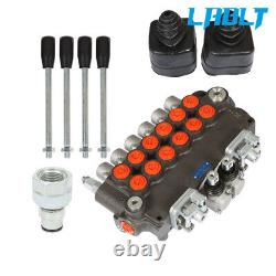 LABLT 6 Spool 21 GPM Hydraulic Backhoe Directional Control Valve + conversion