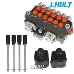 LABLT 6 Spool 21 GPM Hydraulic Backhoe Directional Control Valve + conversion