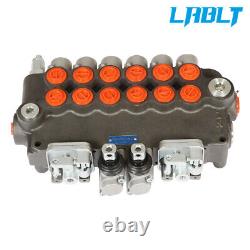 LABLT 6 Spool 21 GPM Hydraulic Backhoe Directional Control Valve + conversion