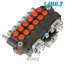 LABLT 6 Spool 21 GPM Hydraulic Backhoe Directional Control Valve + conversion