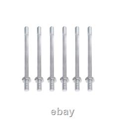 LABLT 6 Spool Hydraulic Control Valve Double Acting 13 GPM 3600 PSI SAE Ports