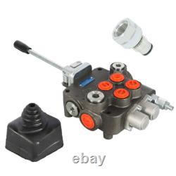 LABLT Hydraulic Directional Control Valve 21 GPM 2 Spool withconversion plug