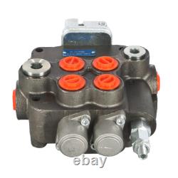 LABLT Hydraulic Directional Control Valve 21 GPM 2 Spool withconversion plug