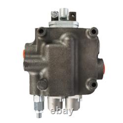 LABLT Hydraulic Directional Control Valve 21 GPM 2 Spool withconversion plug