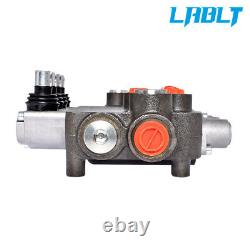 LABLT Hydraulic Double Acting Control Valve 4 Spool 21 GPM 3600 PSI SAE Ports