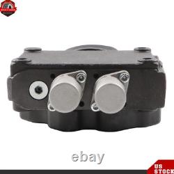 LV22RFSTKAB Hydraulic Loader Directional Control Valve with Joystick 10GPM Black