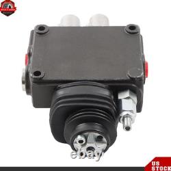 LV22RFSTKAB Hydraulic Loader Directional Control Valve with Joystick 10GPM Black