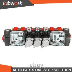 Labwork 11GPM Hydraulic Directional Control Valve 7Spool 2JOYSTICK 40L BSPP Port