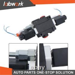 Labwork 1Spool Solenoid 3600PSI 12V DC Hydraulic Control Valve Double Acting