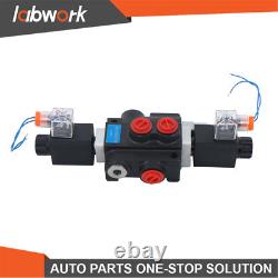 Labwork 1 Spool Solenoid 12V DC Hydraulic Control Valve Double Acting 3600 PSI