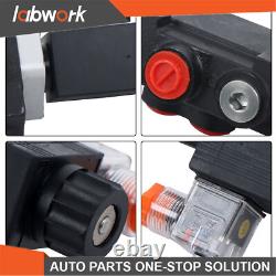 Labwork 1 Spool Solenoid 12V DC Hydraulic Control Valve Double Acting 3600 PSI