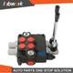 Labwork 2 Spool Hydraulic Control Valve 32GPM 3600 PSI Open Center