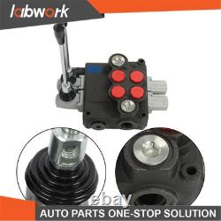 Labwork 2 Spool Hydraulic Control Valve 32GPM 3600 PSI Open Center