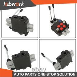 Labwork 2 Spool Hydraulic Control Valve 32GPM 3600 PSI Open Center