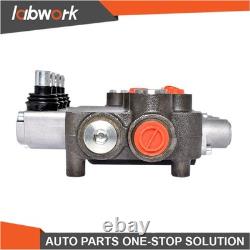 Labwork 4 Spool Hydraulic Control Valve Double Acting 21 GPM 3600 PSI SAE Ports