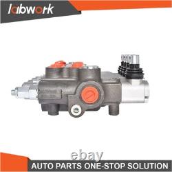 Labwork 4 Spool Hydraulic Control Valve Double Acting 21 GPM 3600 PSI SAE Ports