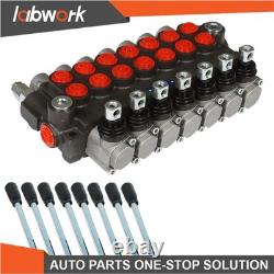 Labwork 7 Spool Hydraulic Directional Control Valve 13GPM 3600 PSI SAE Interface