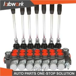 Labwork 7 Spool Hydraulic Directional Control Valve 13GPM 3600 PSI SAE Interface