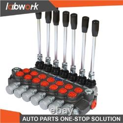 Labwork 7 Spool Hydraulic Directional Control Valve 13GPM 3600 PSI SAE Interface