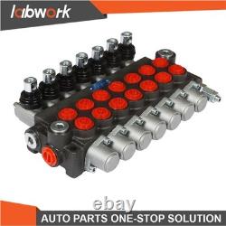 Labwork 7 Spool Hydraulic Directional Control Valve 13GPM 3600 PSI SAE Interface