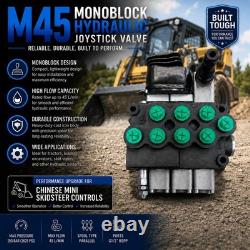 M45 Manual Hydraulic Directional Control Valve 3-Spool (Ship delay 15 days)