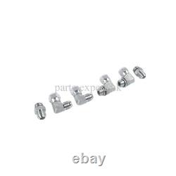 Manual Hydraulic Diverter Valve 3 Port 20GPM 3000PSI WithCouplers Adapter Fittings
