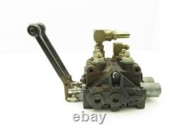 Monoblock Hydraulic Directional Control Valve 2-Spool 3-Position Manual Return Monoblock Hydraulic Directional Control Valve 2-Spool 3-Position Manual Return