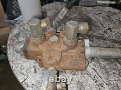 Morse Cable Control Hydraulic Valve Assembly Cross Hydraulic Single Spool