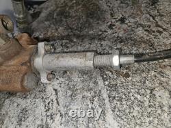 Morse Cable Control Hydraulic Valve Assembly Cross Hydraulic Single Spool