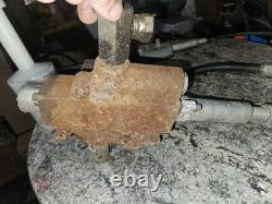 Morse Cable Control Hydraulic Valve Assembly Cross Hydraulic Single Spool
